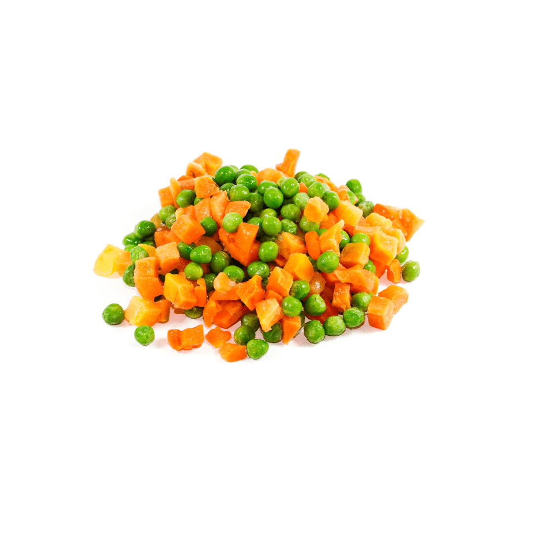 Peas and Diced Carrots
