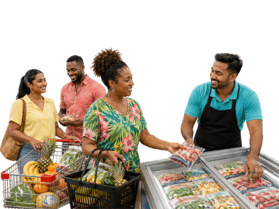Supermarkets and groceries